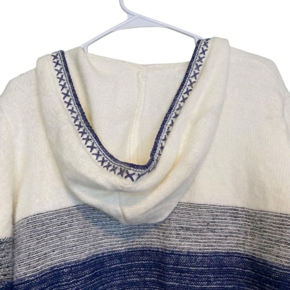 Fate Siana Stitch Hooded Cardigan Sweater NWOT Size Small S - Picture 12 of 13